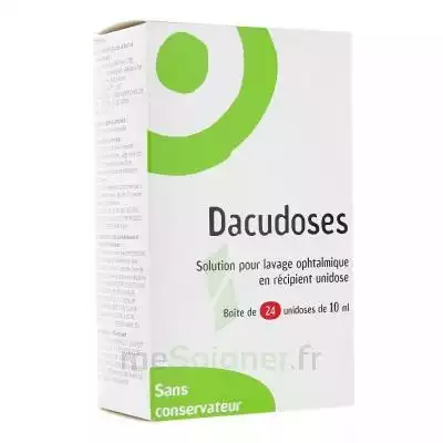 Dacudoses Solution Pour Lavement Ophtalmologique 24unid/10ml à Pradines