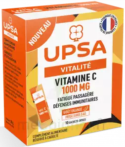 Upsa Vitamine C 1000 Poudre 10 Sachets à Pradines